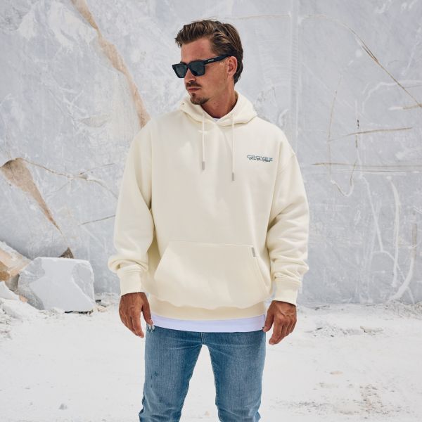 Croyez Frères Hoodie Off White