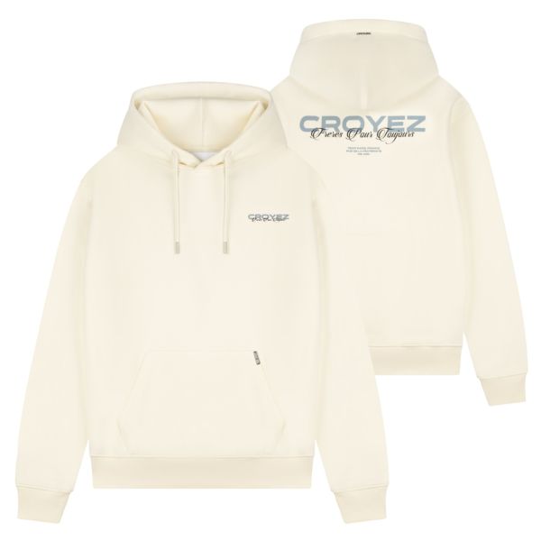 Croyez Frères Hoodie Off White