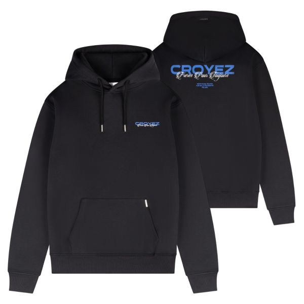Croyez Frères Hoodie Zwart
