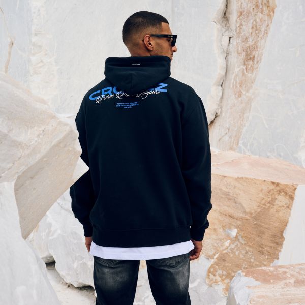 Croyez Frères Hoodie Zwart