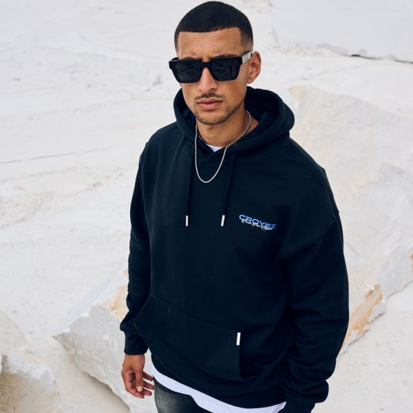 Croyez Frères Hoodie Zwart
