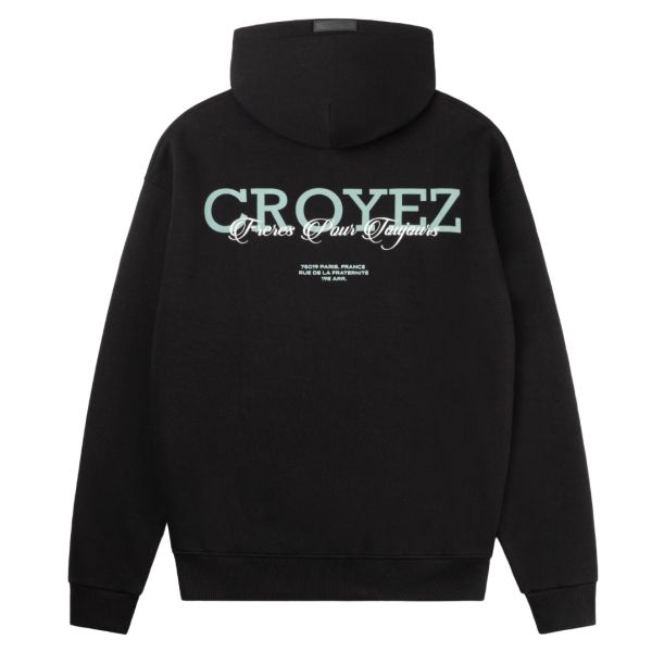 Croyez Frères Hoodie Zwart