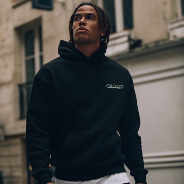 Croyez Frères Hoodie Zwart