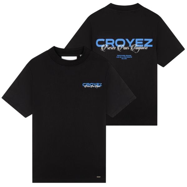 Croyez Frères T-shirt Zwart