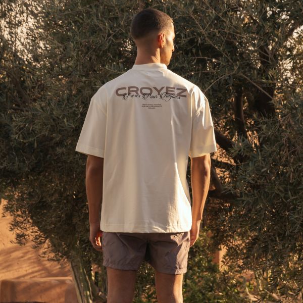 Croyez Frères T-shirt Beige