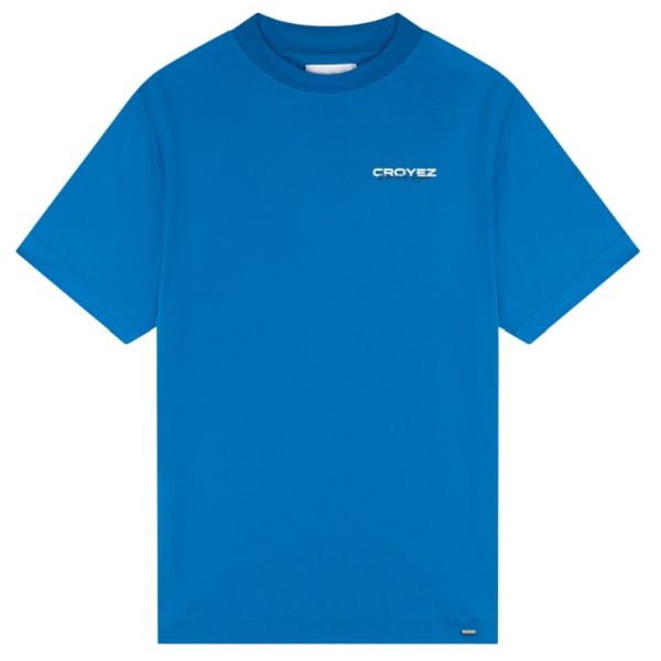 Croyez Frères T-shirt Blauw