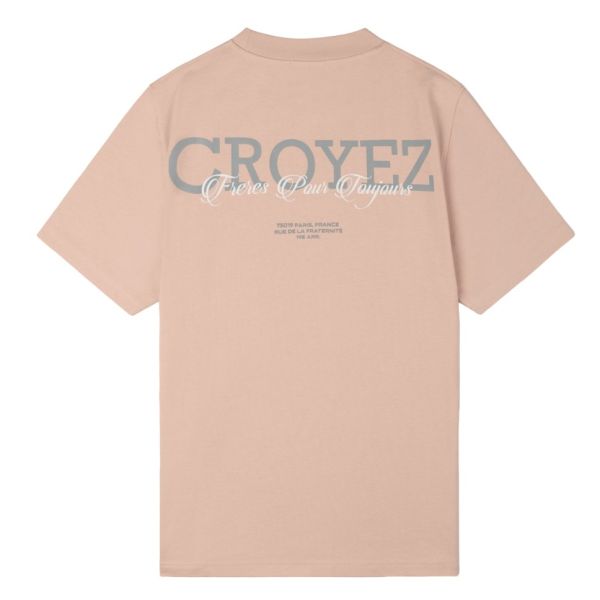 Croyez freres t-shirt roze
