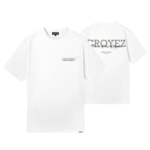 Croyez freres t-shirt wit