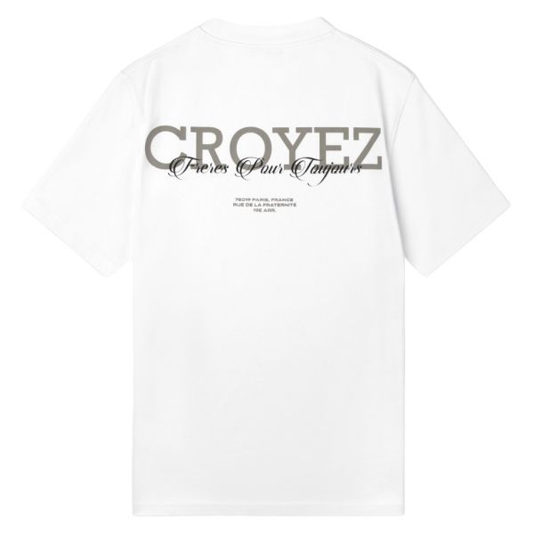 Croyez freres t-shirt wit
