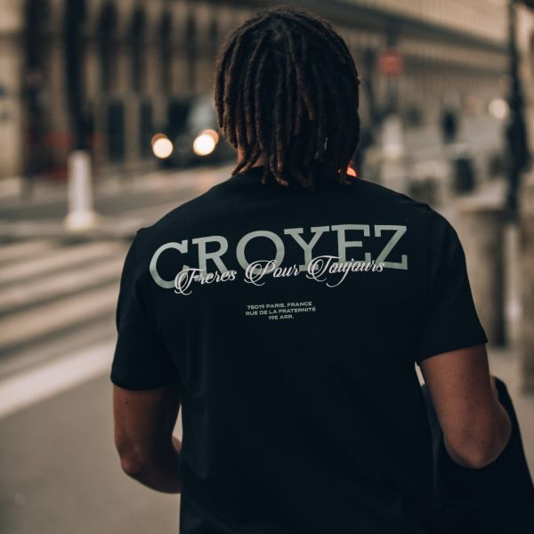 Croyez freres t-shirt zwart