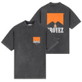 Croyez Fumes Amalfi T-shirt Washed Antraciet