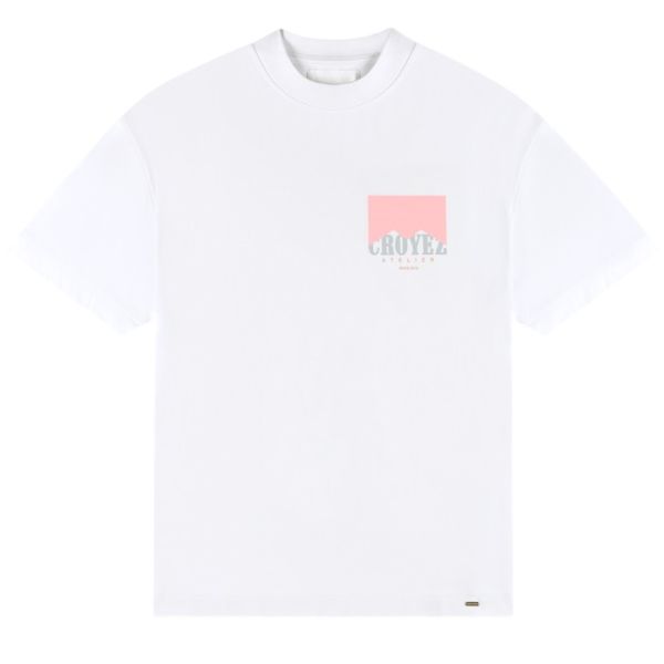 Croyez Fumes Amalfi T-shirt Wit