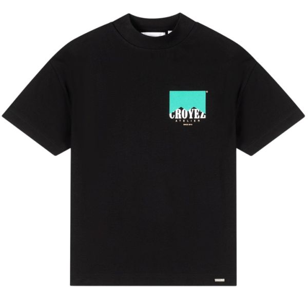 Croyez Fumes Amalfi T-shirt Zwart