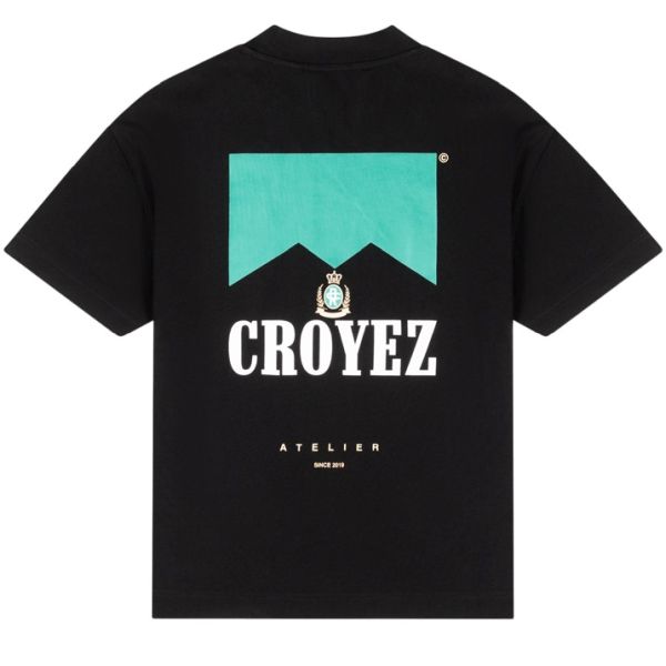 Croyez Fumes Amalfi T-shirt Zwart
