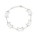 Croyez Fumes Armband Wit/Zilver