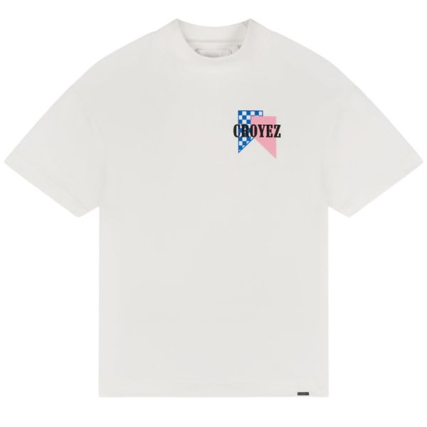 Croyez Fumes Flag T-shirt Off White