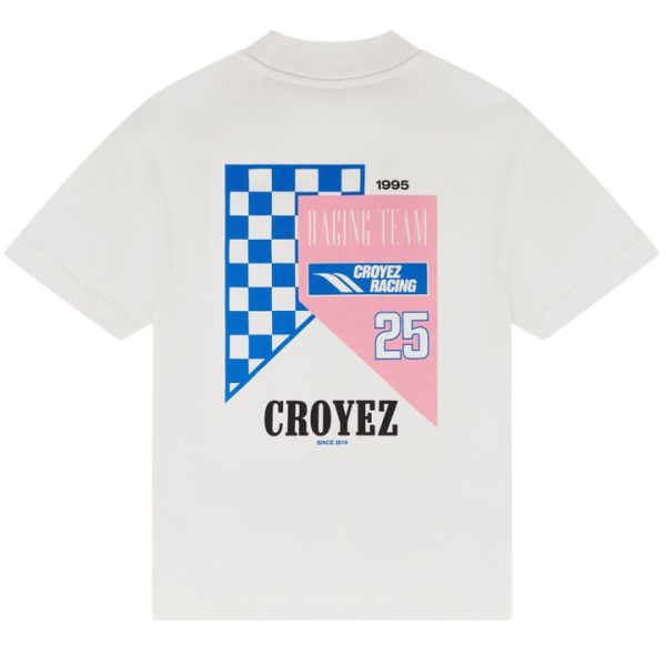 Croyez Fumes Flag T-shirt Off White