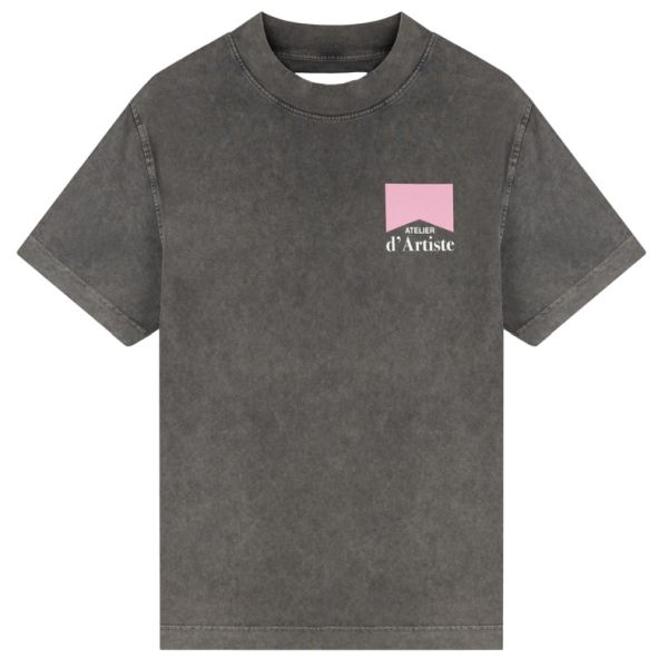 Croyez Fumes T-shirt Grijs
