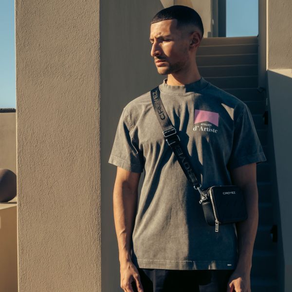 Croyez Fumes T-shirt Grijs
