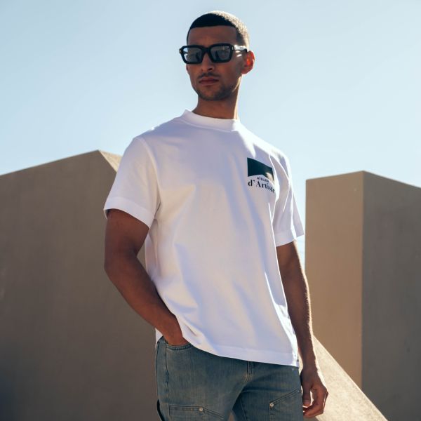 Croyez Fumes T-shirt Wit