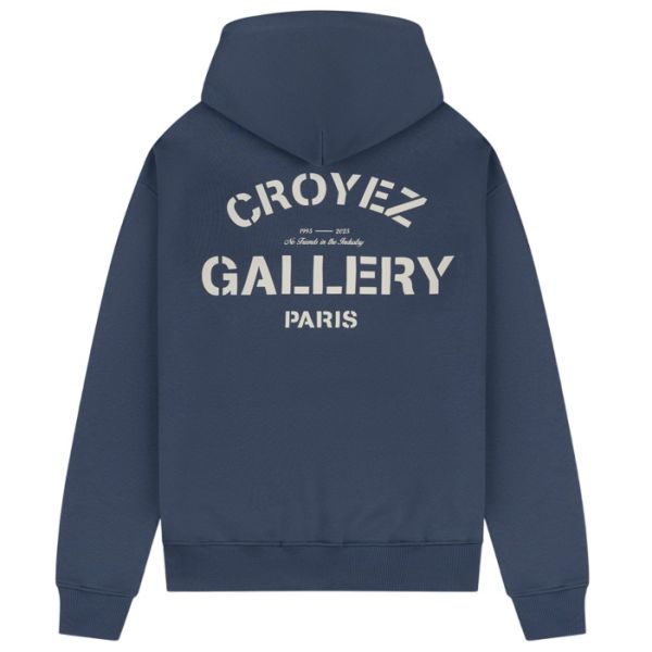 Croyez Gallery Hoodie Blauw