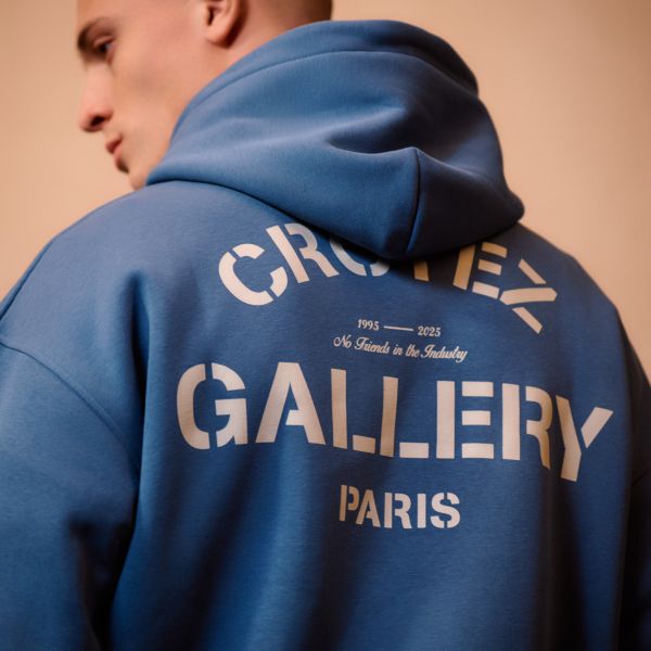 Croyez Gallery Hoodie Blauw
