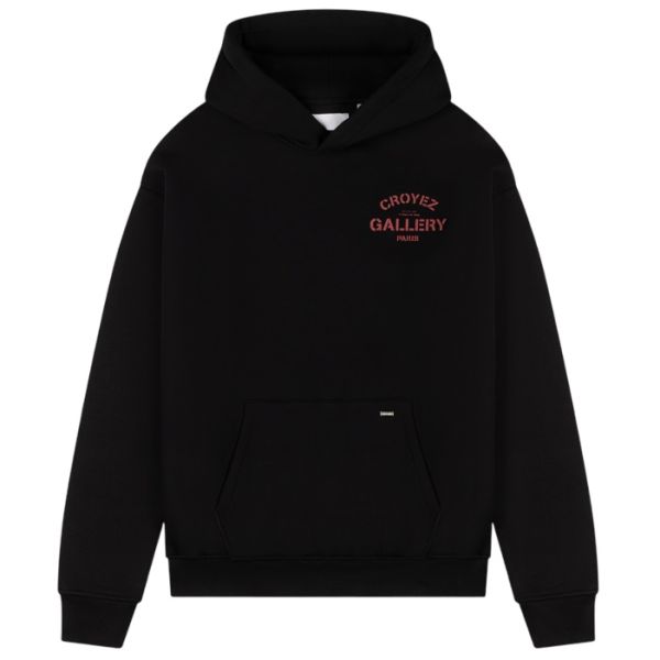 Croyez Gallery Hoodie Zwart