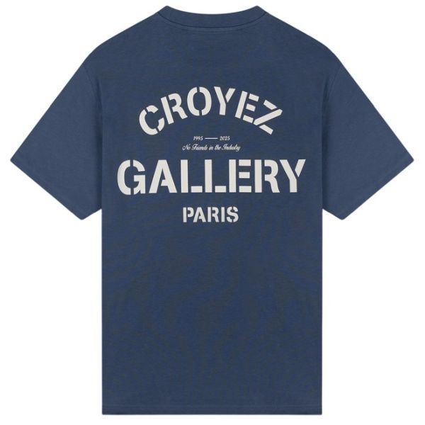 Croyez Gallery T-shirt Blauw