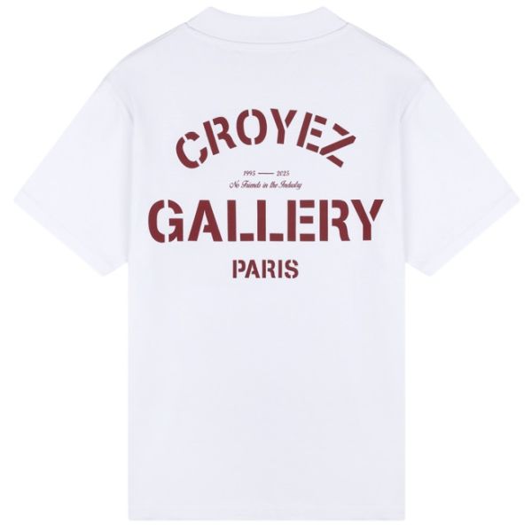 Croyez Gallery T-shirt Wit