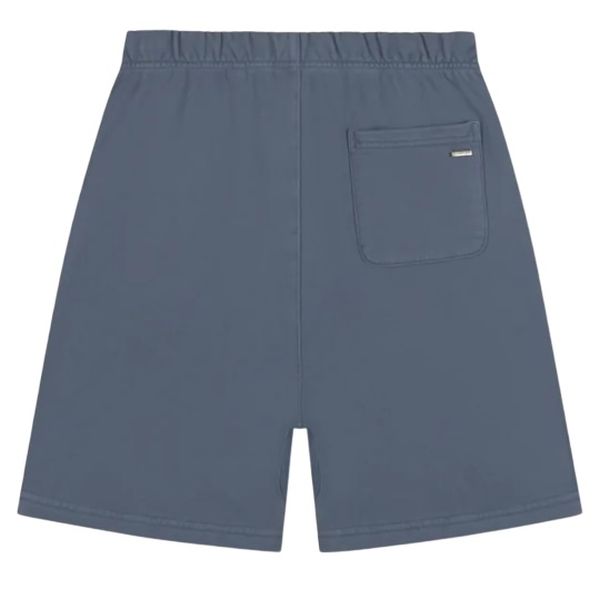 Croyez Garment Dye Fraternité Korte Broek Donker Blauw