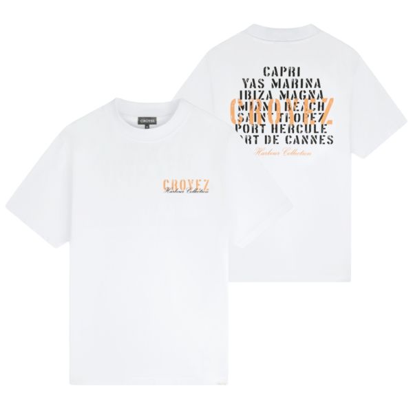 Croyez Harbour T-shirt Wit