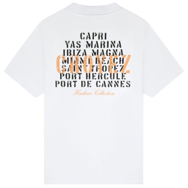 Croyez Harbour T-shirt Wit