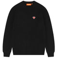 Croyez Heart Knit Sweater Zwart