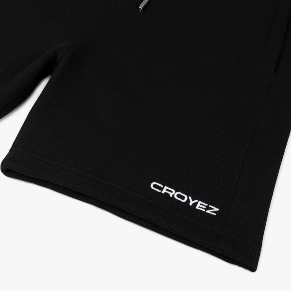 Croyez Heavyweight Logo Korte Broek Zwart