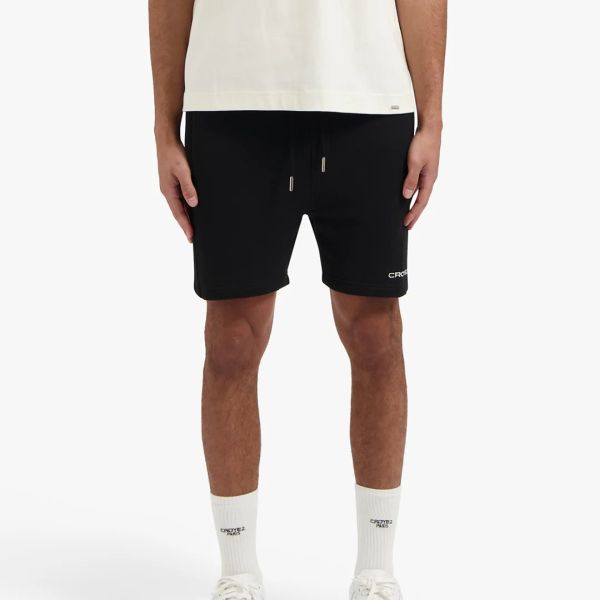 Croyez Heavyweight Logo Korte Broek Zwart