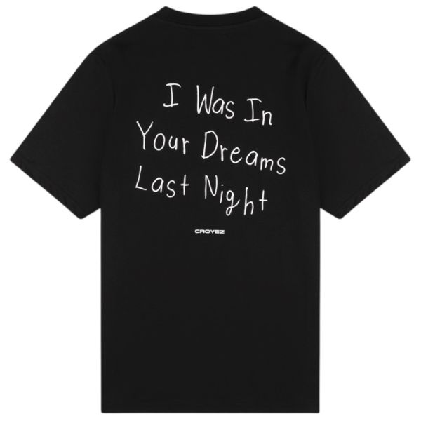 Croyez In Your Dreams T-shirt Zwart