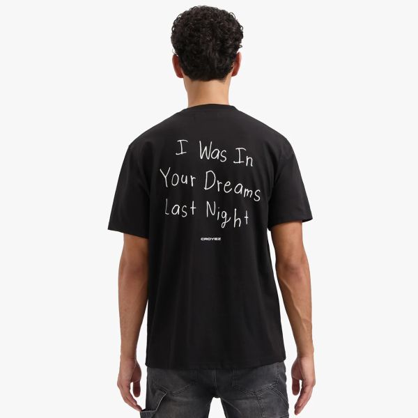 Croyez In Your Dreams T-shirt Zwart