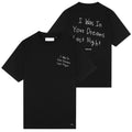 Croyez In Your Dreams T-shirt Zwart