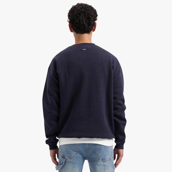 Croyez Initial Sweater Navy