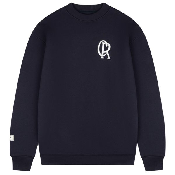 Croyez Initial Sweater Navy