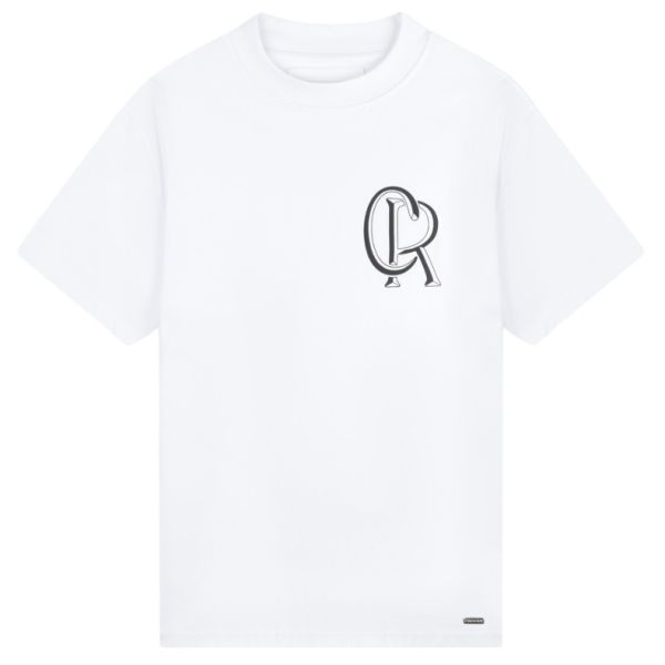 Croyez Initial T-shirt Wit