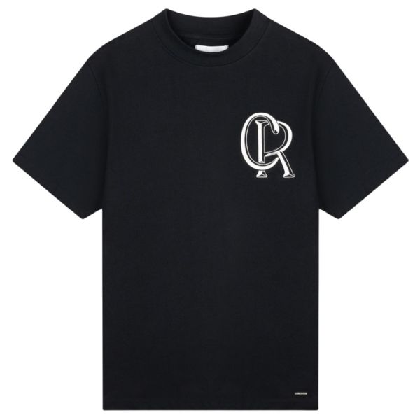 Croyez Initial T-shirt Zwart