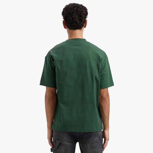 Croyez Initial T-shirt Donker Groen