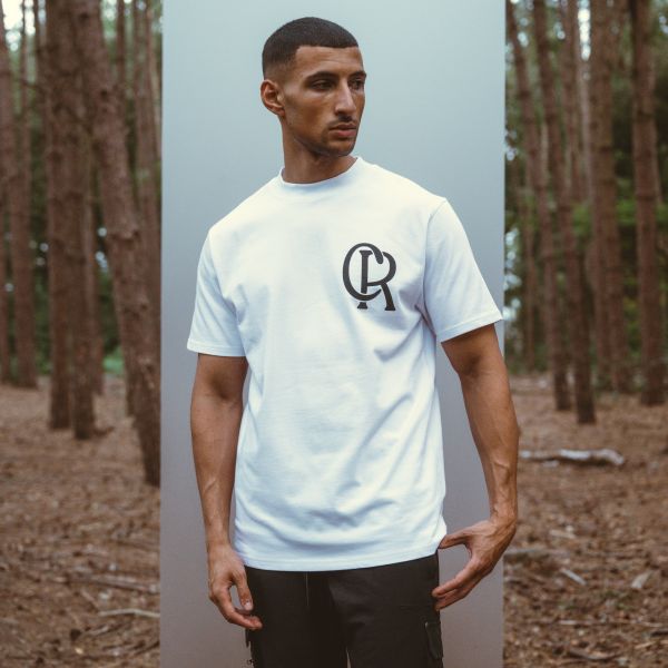 Croyez Initial T-shirt Wit