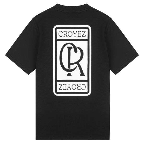 Croyez Initial T-shirt Zwart