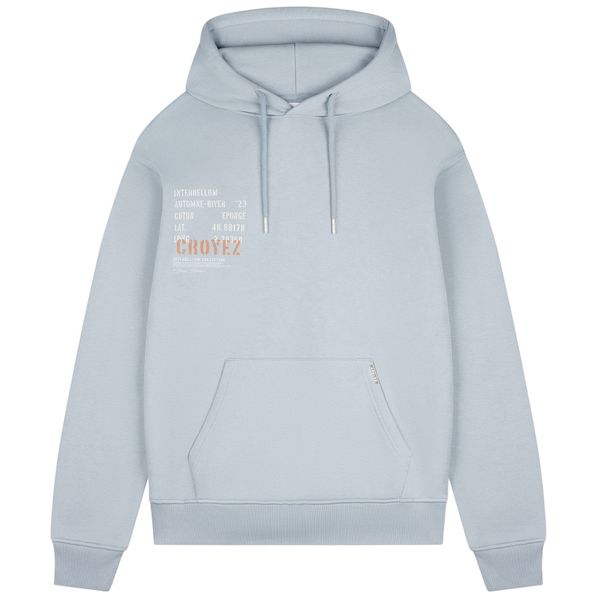 croyez interbellum hoodie blauw