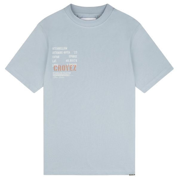 croyez interbellum t-shirt blauw