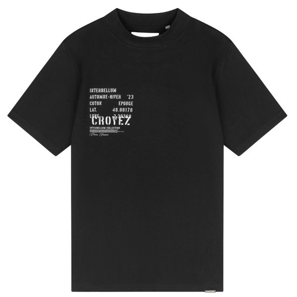 croyez interbellum t-shirt zwart