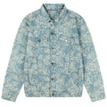 Croyez Jacquard Camo Spijkerjas Licht Blauw