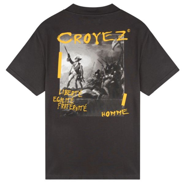 Croyez Louvre T-shirt Antraciet